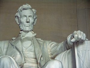 The Lincoln Memorial in Washington DC