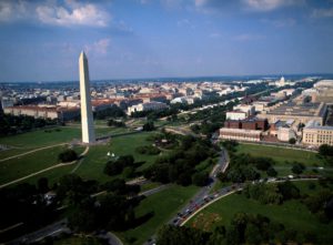 The National Mall from the Washington Monument to the Capitol