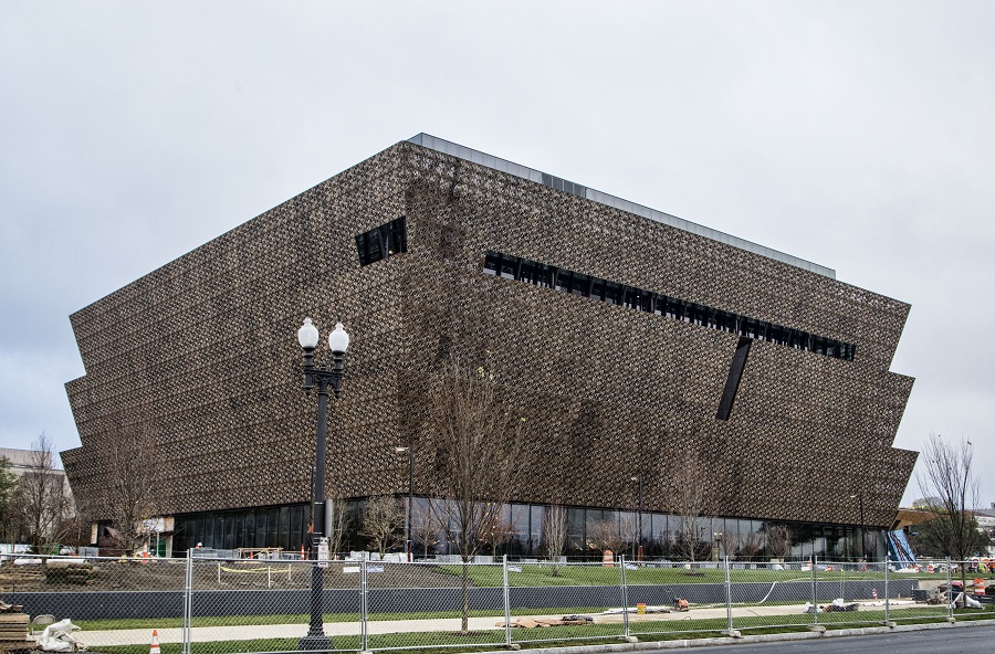 Museum of African American History and Culture, (NMAAHC) construction site