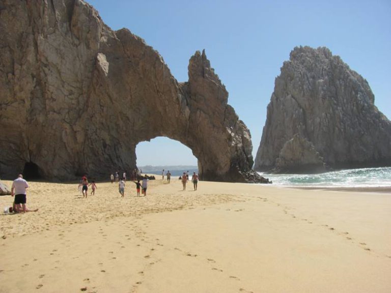 Kayaking around the tip of Baja California
