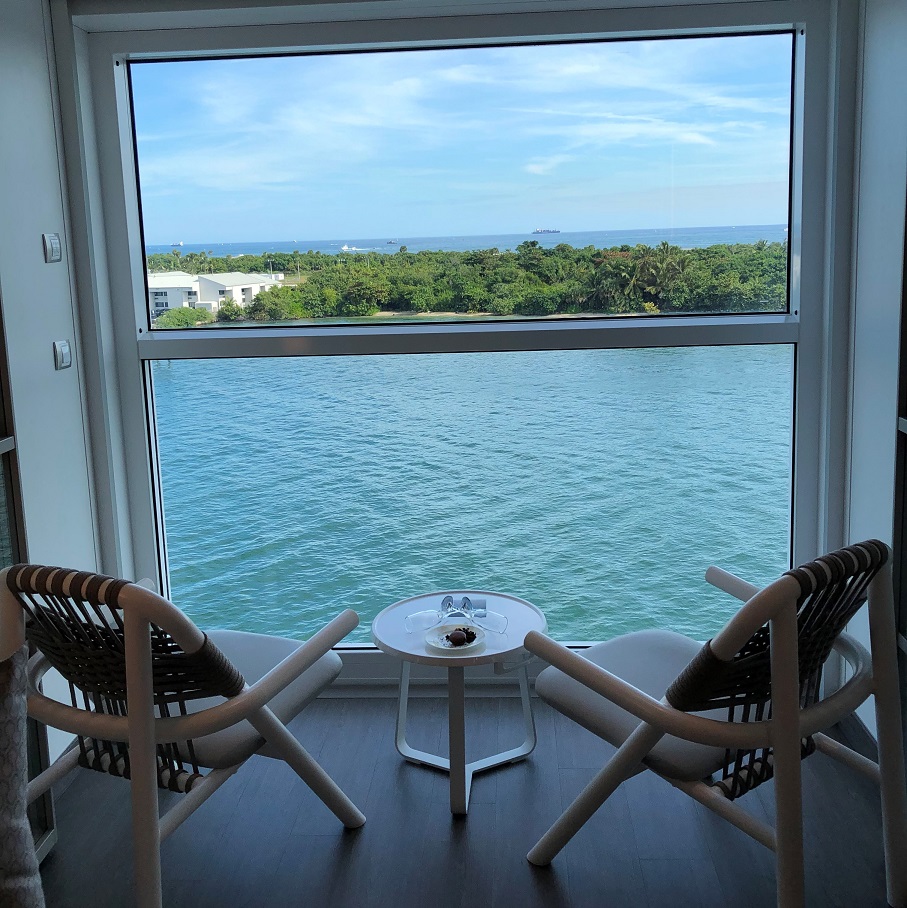 The infinite veranda, aboard Celebrity Edge