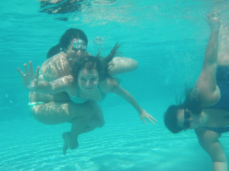 At the Four Seasons Bora Bora