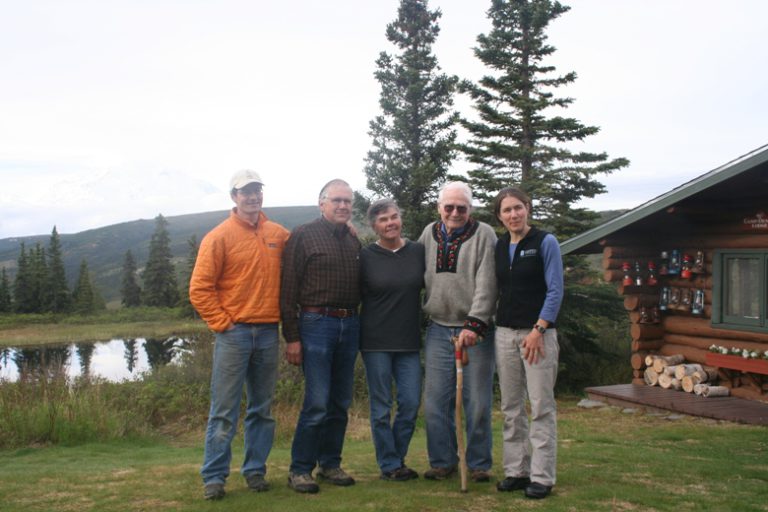 Bushwhacking through the Willows in Denali National Park