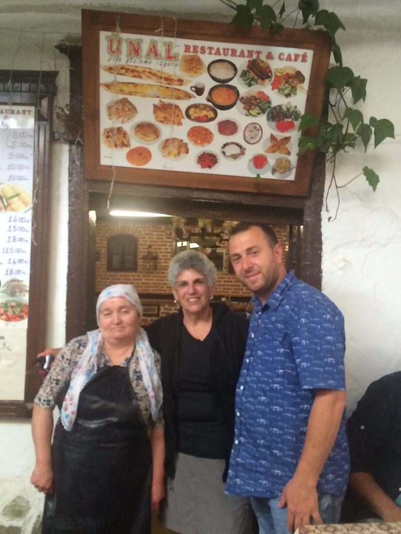 Tiny restaurant UNAL in Turkish village of Sirince