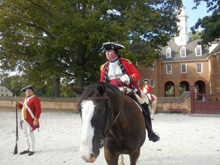 21st Century meets 18th in Colonial Williamsburg – huzzah!