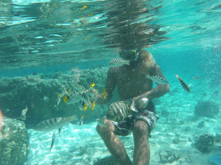 Sailing Around the Tahitian Islands