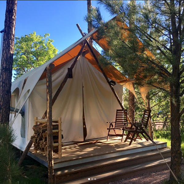 Under Canvas is Keystone, South Dakota's newest glamping experience