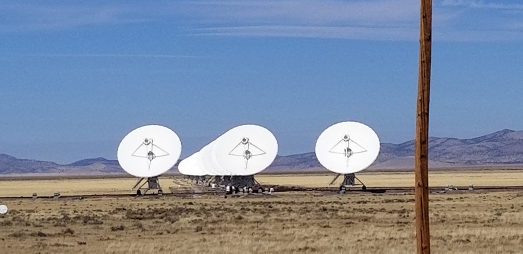 Very Large Array is a stunning site in the arid New Mexico desert outside Magdalena.