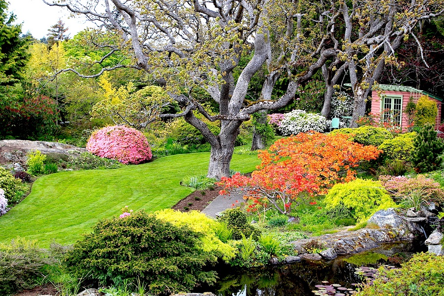 Victoria is awash with gardens
