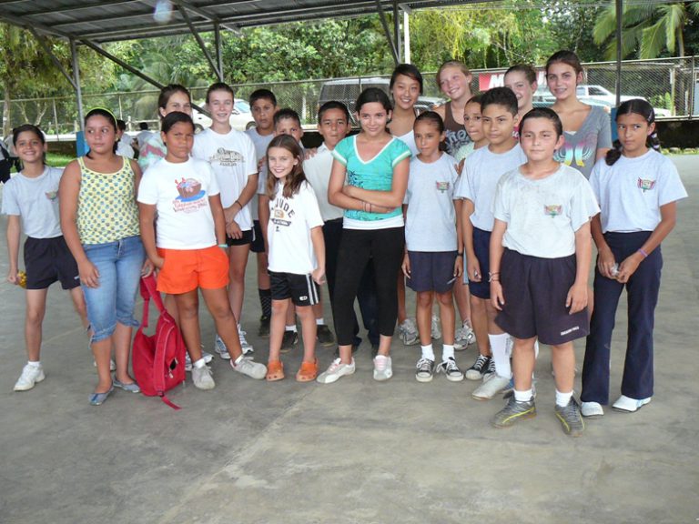 Mixing two cultures at a local school