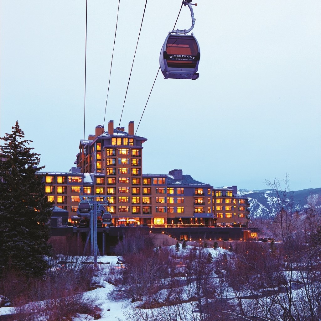 Westin Riverfront Resort connects to Beaver Creek Ski Resort