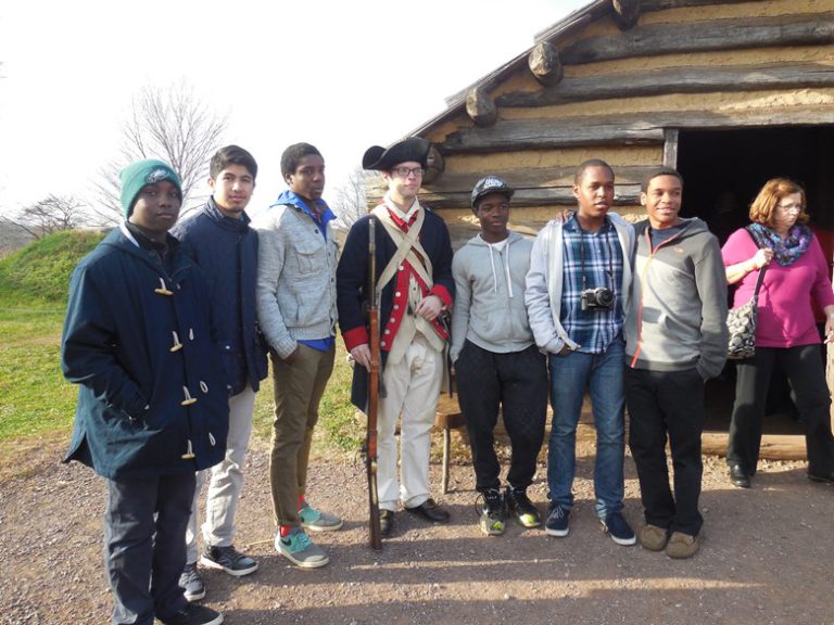 Learning Revolutionary War history in Valley Forge PA