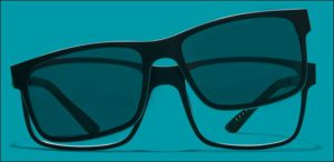 Zenni clip-on sunglasses