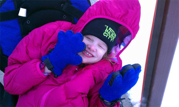 A life-changing trip to the slopes with a disabled daughter