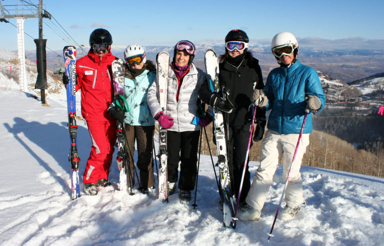 Welcome to the club ladies – wish there were more of these in ski country