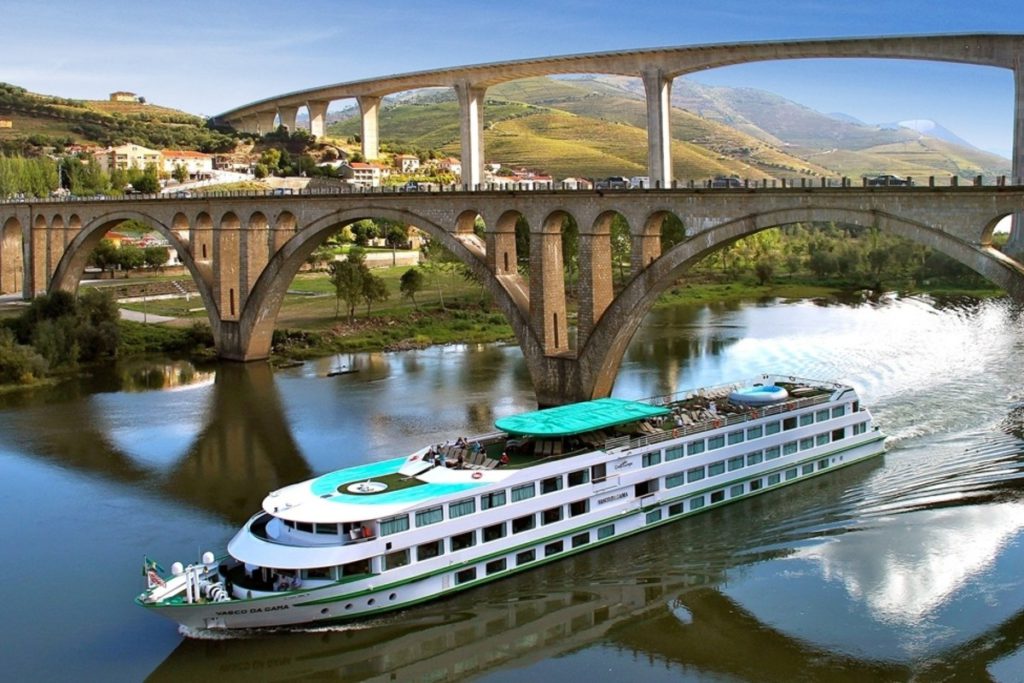 The CroiseEurope MS Vasco de Gama on the Duoro River in Portugal