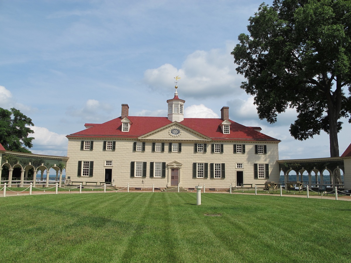 George Washington's estate in Mount Vernon, VA.