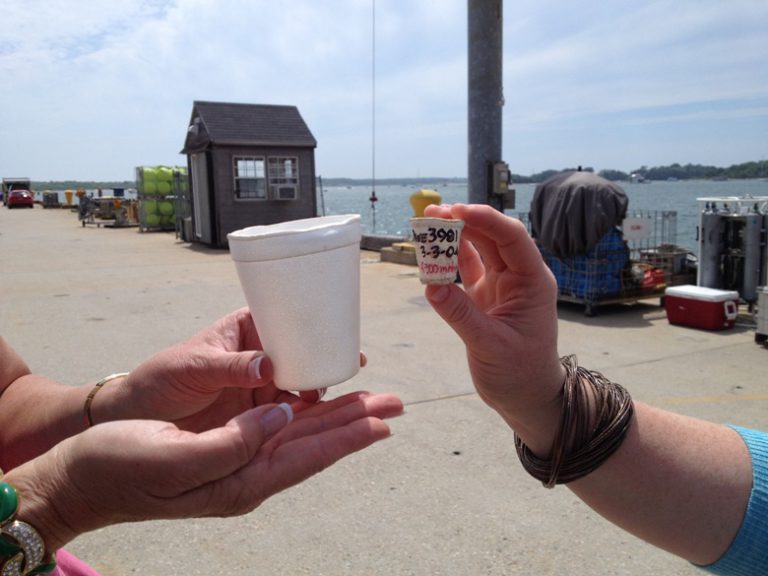 Learning about oceanography in Woods Hole, MA