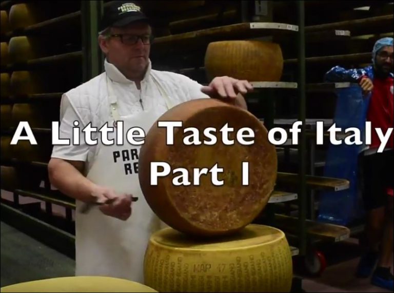 A Little Taste of Italy – Part 1