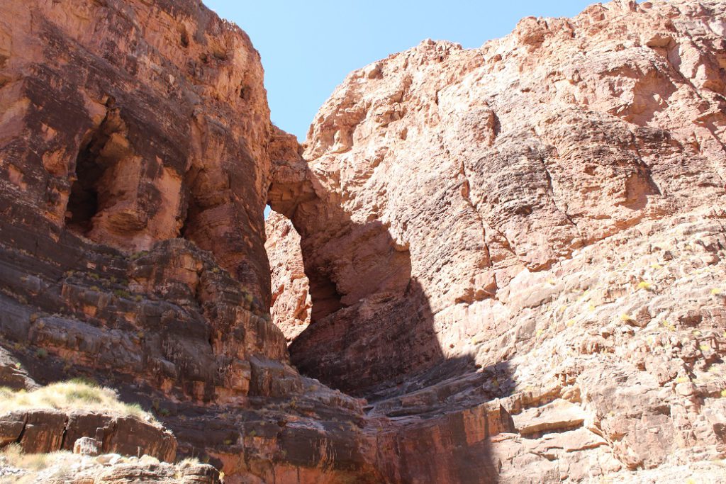 A natural bridge named for the Venice Bridge of Sighs