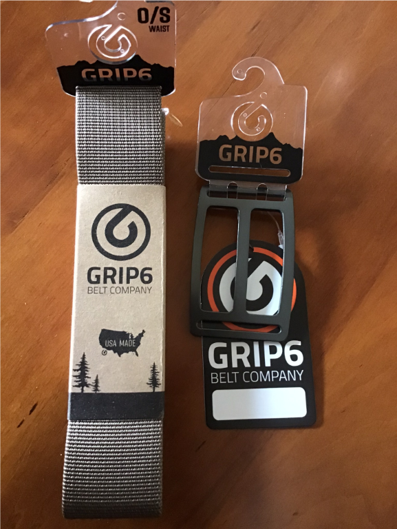 Adjustable canvas belt by Grip6