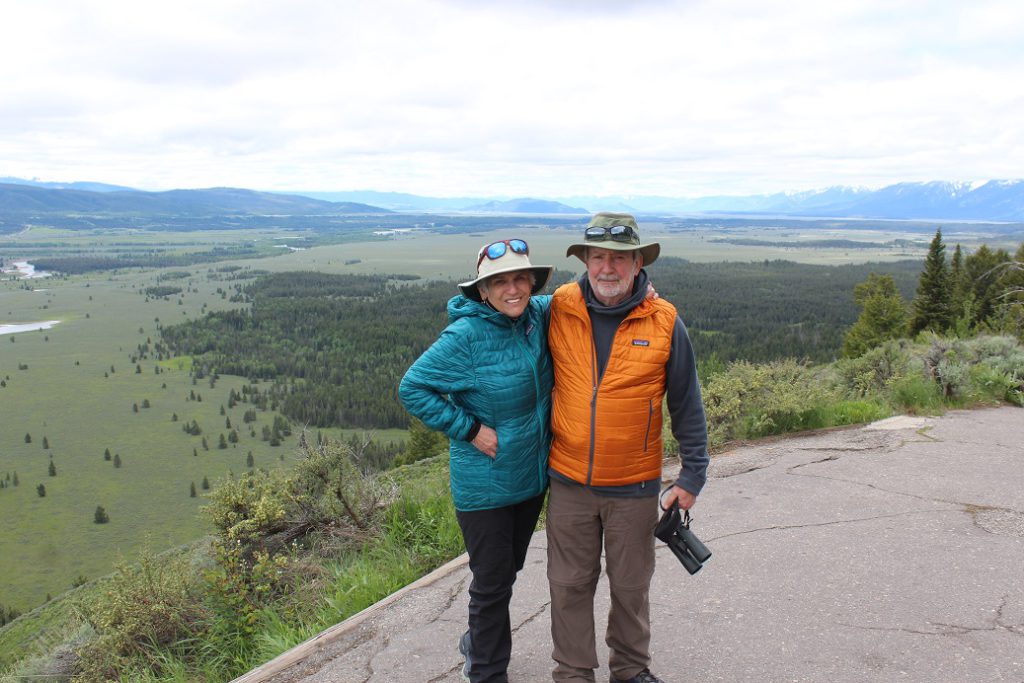 Atop Signal Mountain in Grand Teton National Park