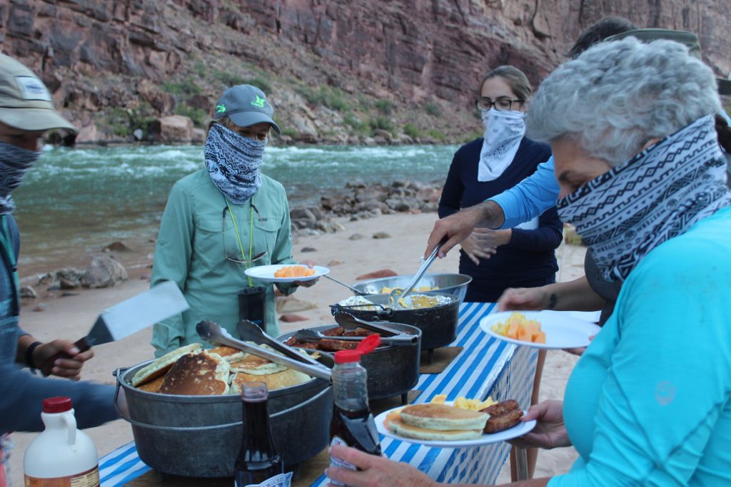 Breakfast on the Colorado River