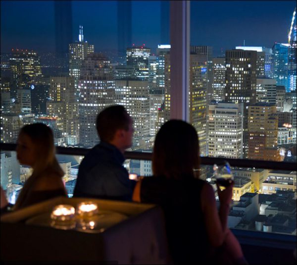 CityScape Lounge in the Hilton San Francisco