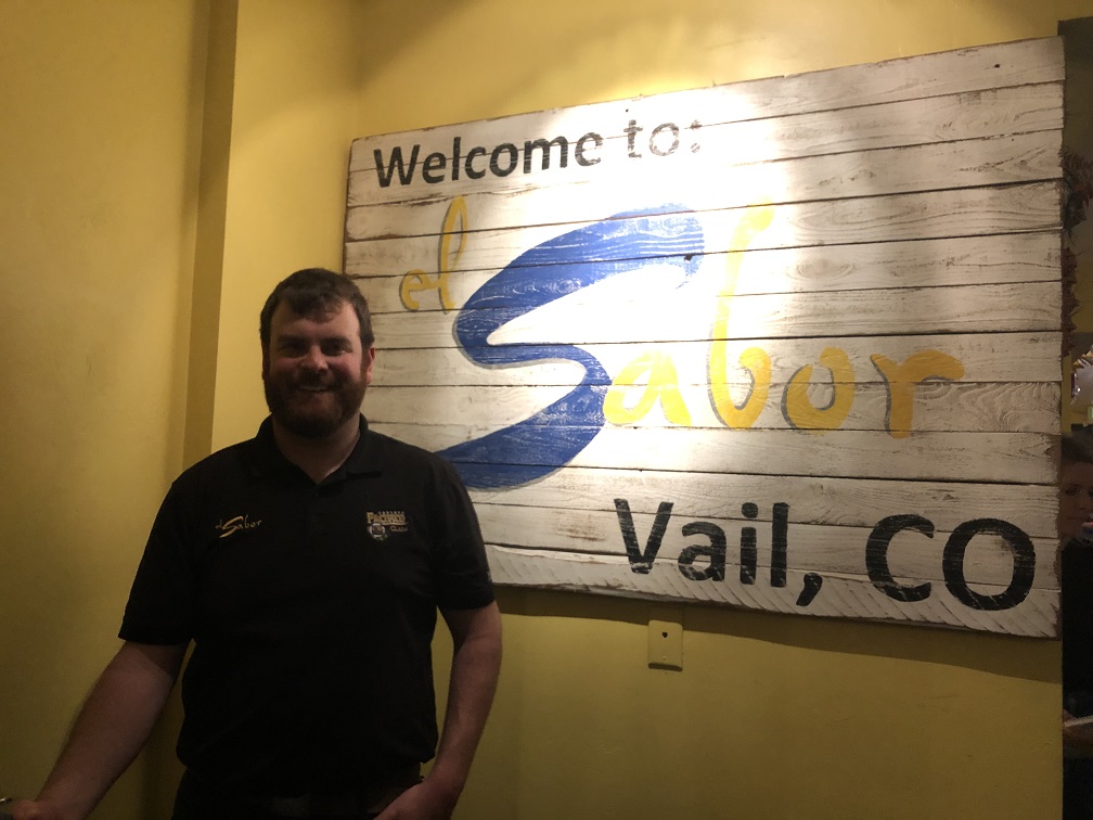 Colby Lefebvre of the very popular el Sabor restaurant