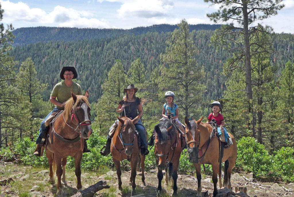 Colorado Trails Ranch family ride