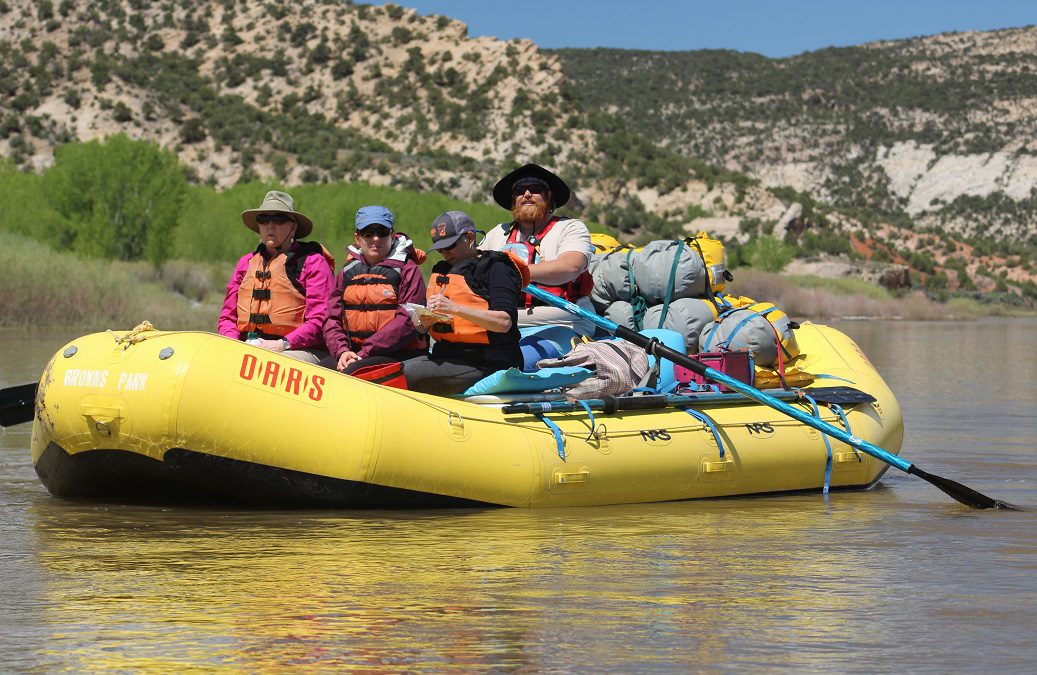 Families on a different kind of water adventure