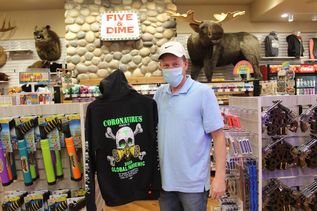 Five and Dime store manager Steve Sykes in Jackson WY