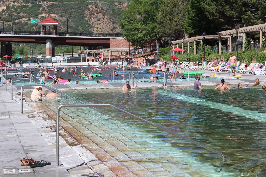 Glenwood Hot Springs in Colorado