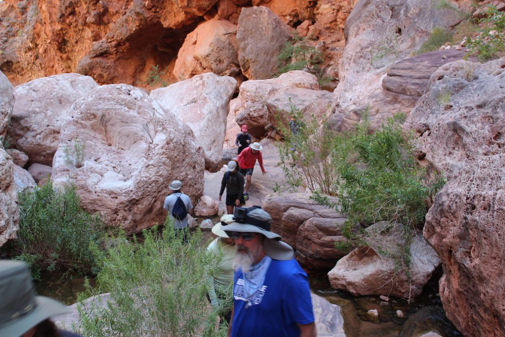 Hiking to Elves Chasm waterfall