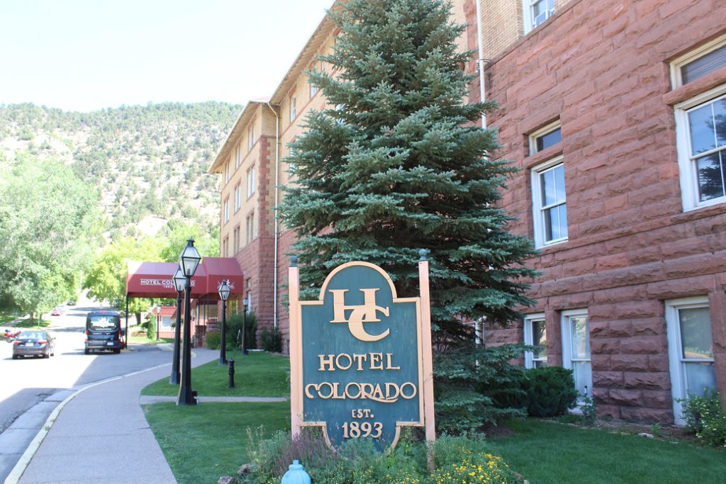 Hotel Colorado in Glenwood Springs