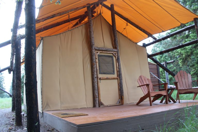 A cold summer rain can’t stop the fun: Paws Up