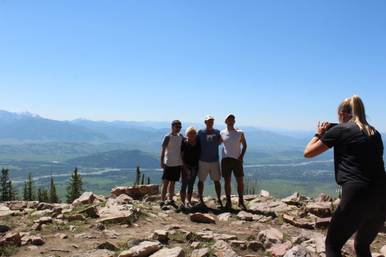 A picture perfect day in Jackson Hole WY on the last day of our epic #CovidSummer2020 road trip