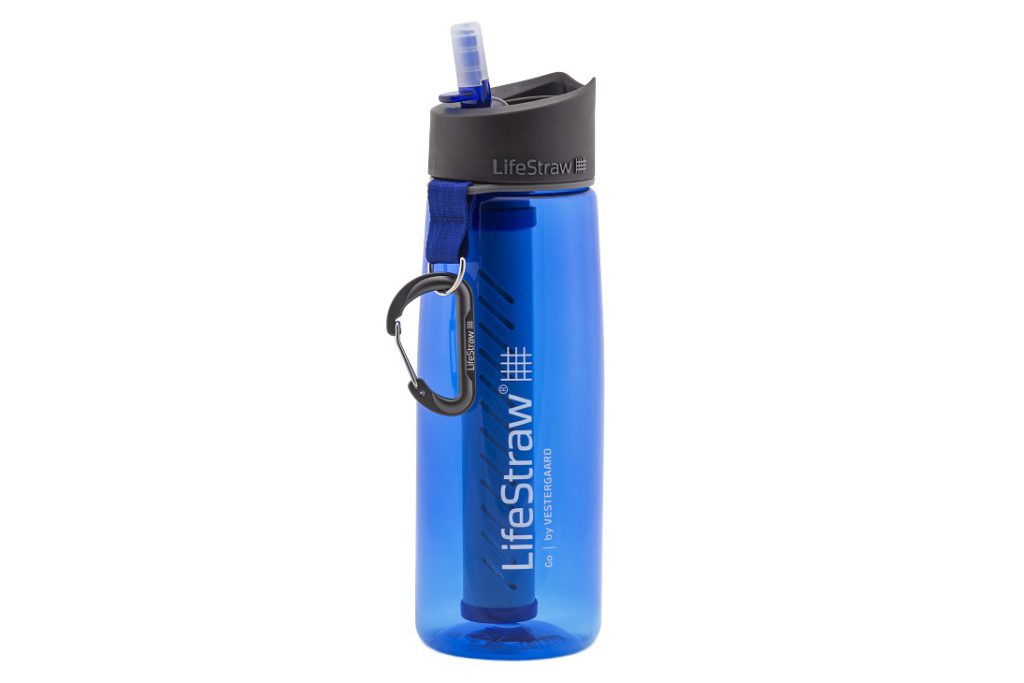 LifeStraw Go bottles come with a long-lasting (five years) microbiological filter that protects against bacteria, parasites, chlorine and more