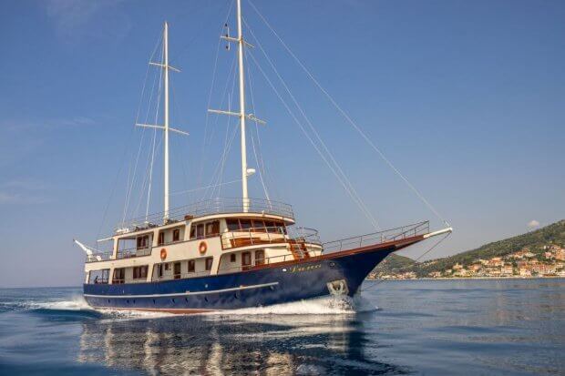 Luna is a two-floored motor yacht and one of the most desired charters in Croatia