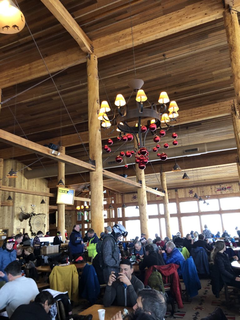 Lunchtime at the 2Elk Restaurant, Vail CO, pre-pandemic