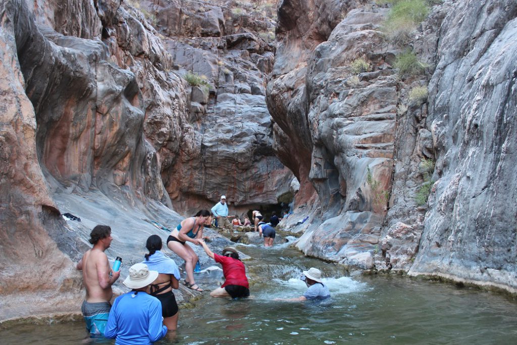 More fun and games at Shimuno Falls