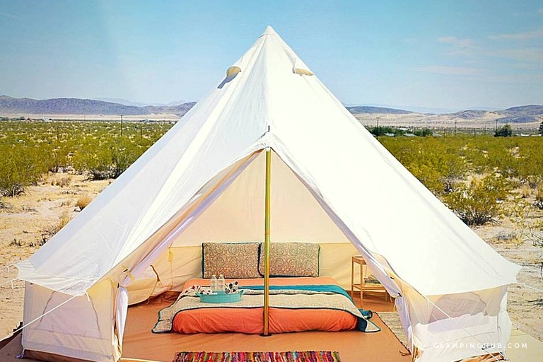 Off-The-Grid Glamping Getaway Experience near Joshua Tree National Park in California