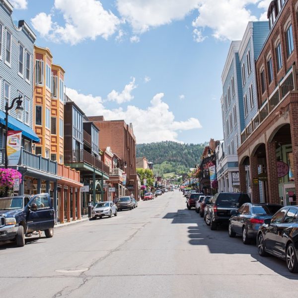 Park City, Utah has two ski lodges and is also home of the Sundance Film Festival