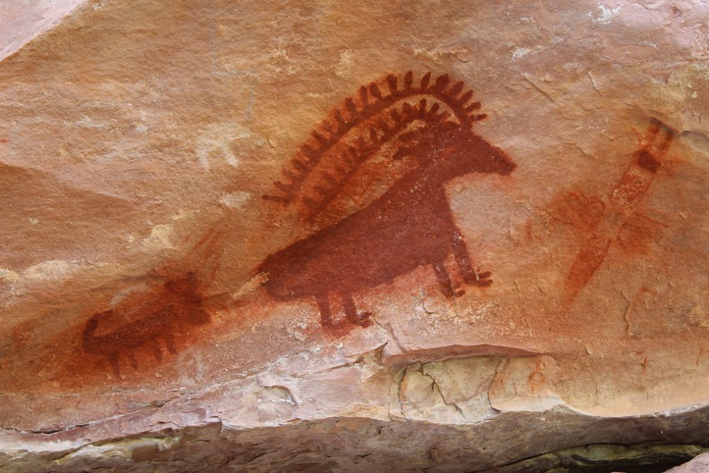 Petroglyph believed from the Freemont People (800-1200 AD)