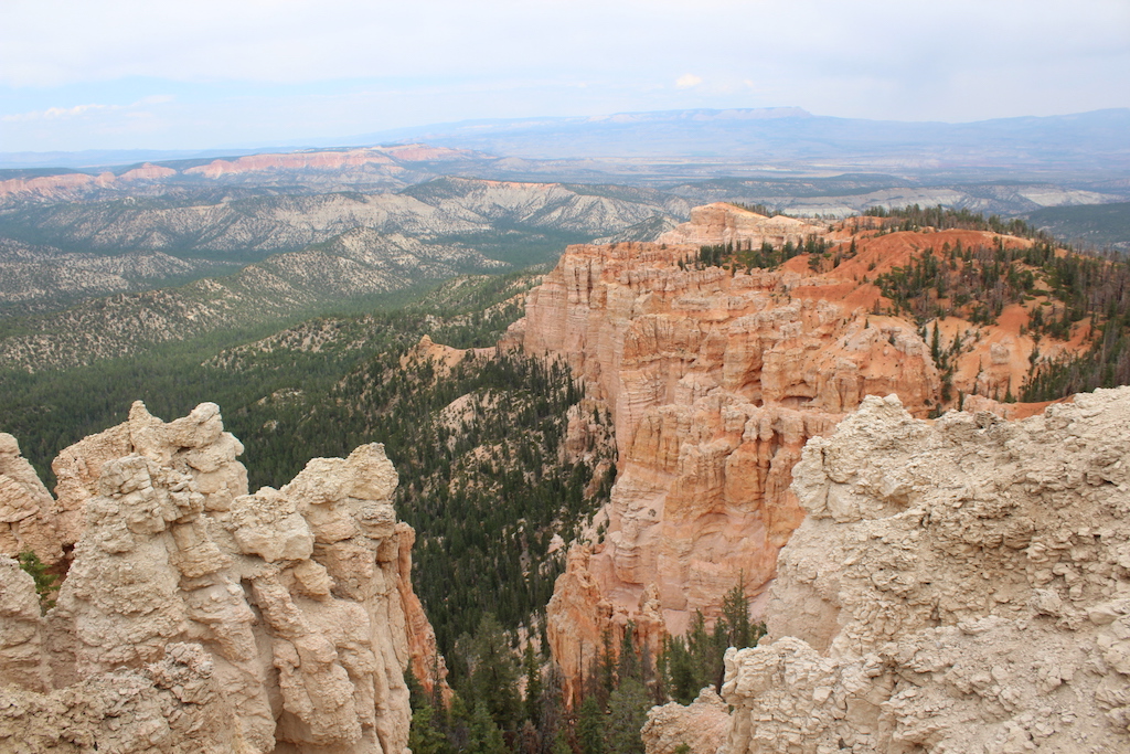 View from Rainbow Point - highest elevation in Bryce Canyon NP at 9000 feet