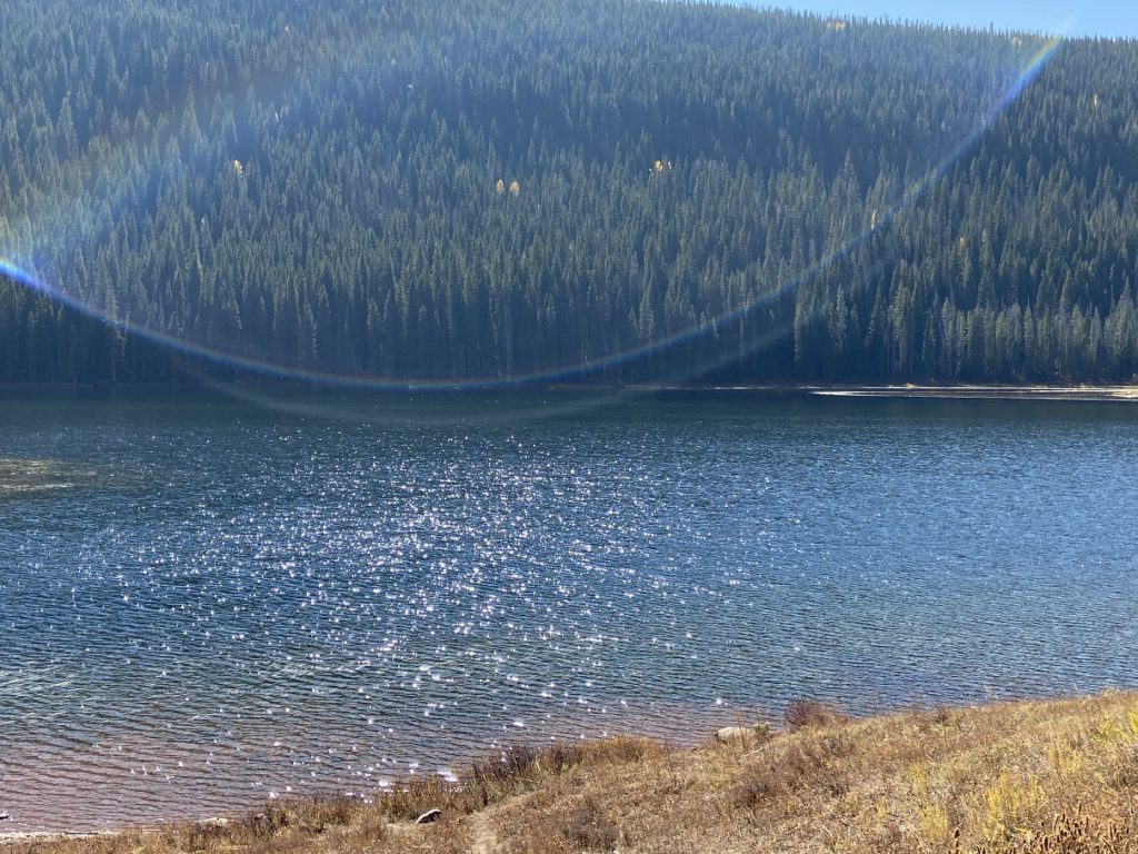 Piney Lake, 12 miles north of Vail