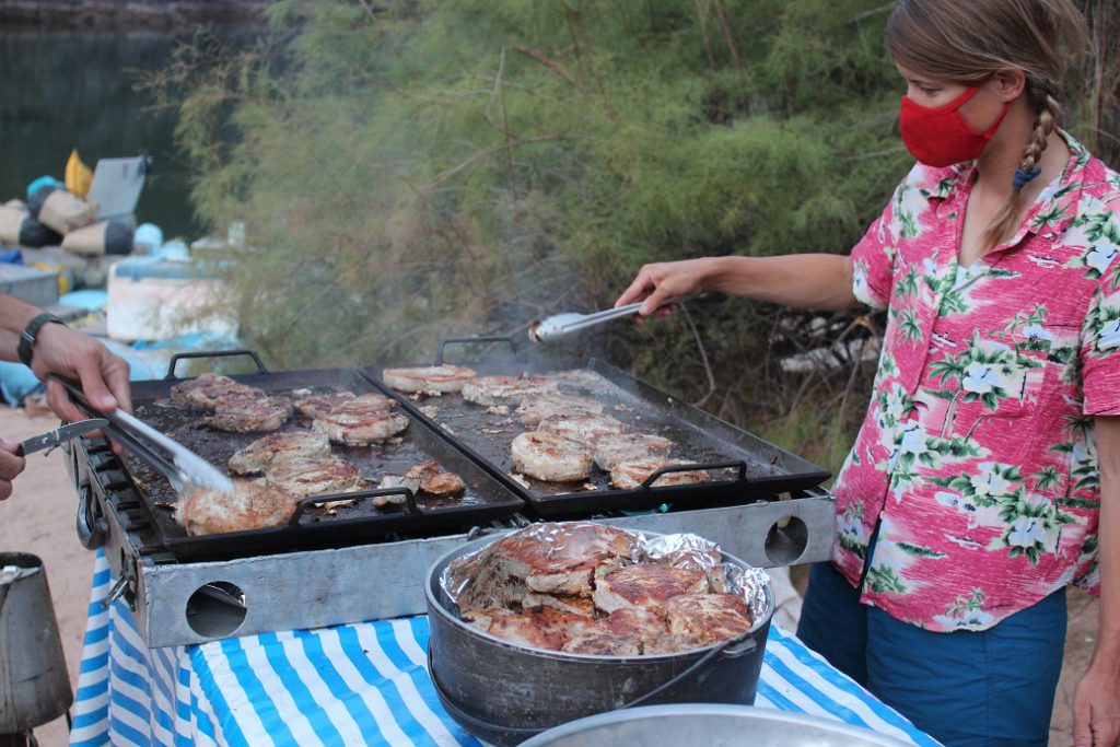 Pork chops for breakfast? Who knew?