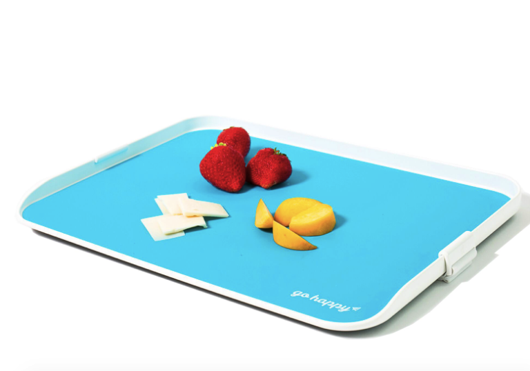 Clean, safe surface for kids – Go Happy Travel Tray