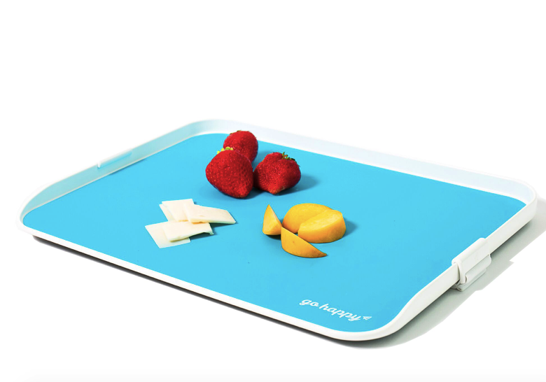 Clean, safe surface for kids – Go Happy Travel Tray