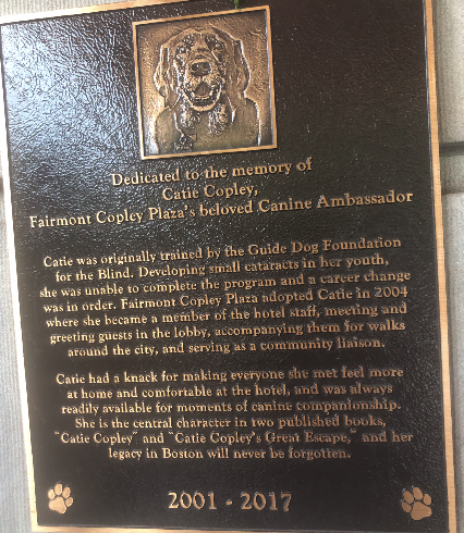 Memorial to Catie Copley